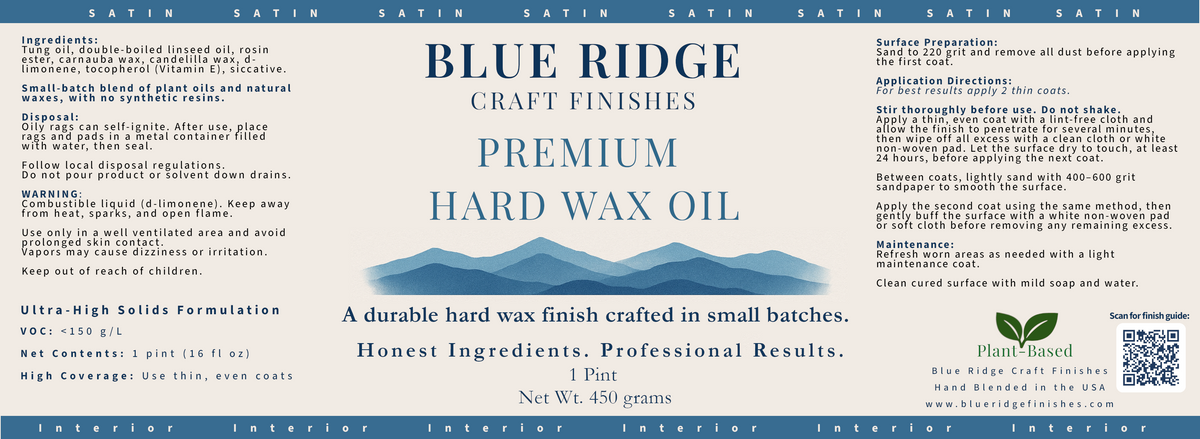 Premium Hard Wax Oil